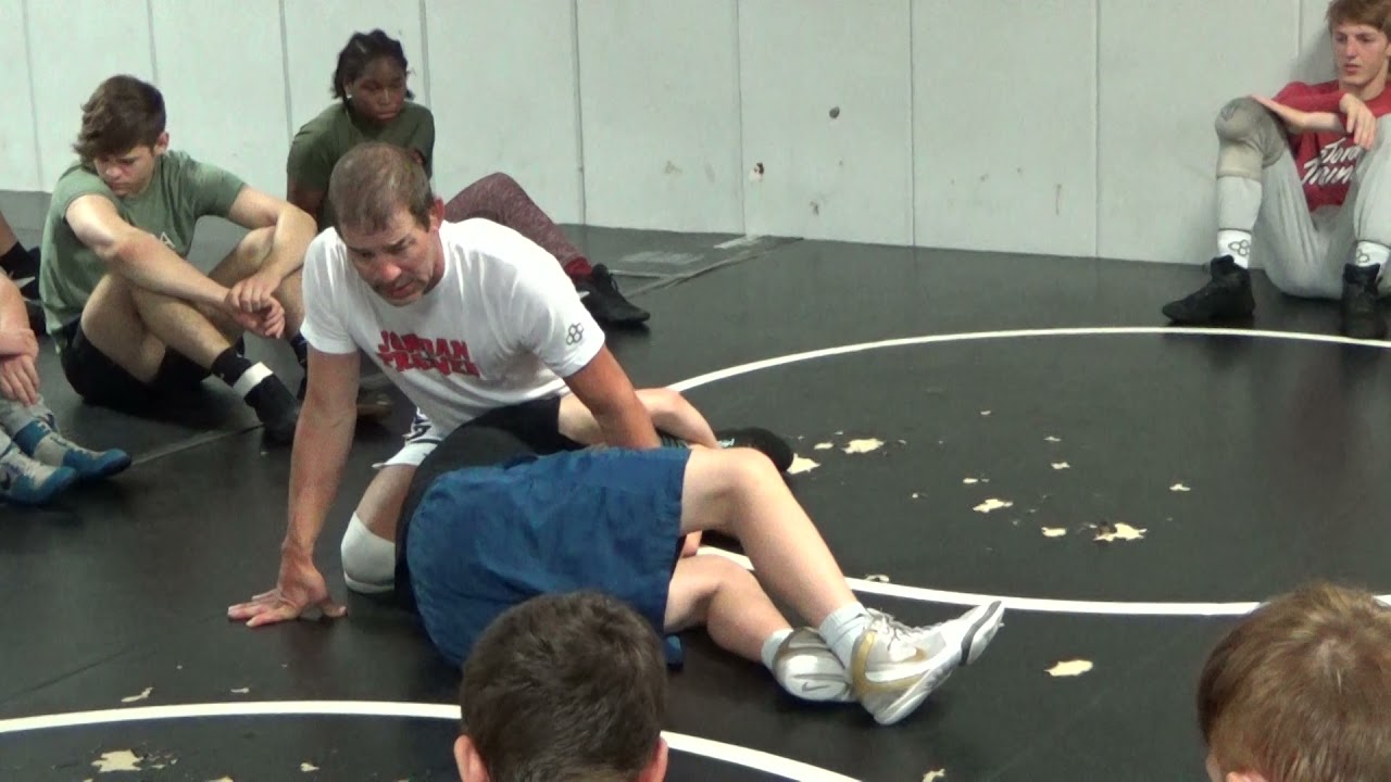 Head Inside Single Defense on the Mat, Arm Bundle (Neibert), Jeff Jordan, Wrestling Camp, July, 2021