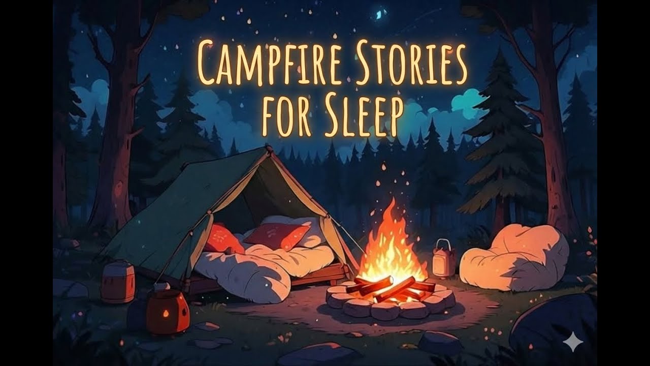 Soothing campfire stories : The Pyramids | Motherly voice narration...