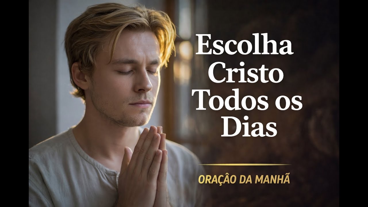Escolha Cristo Todos os Dias | Oração da Manhã Profunda