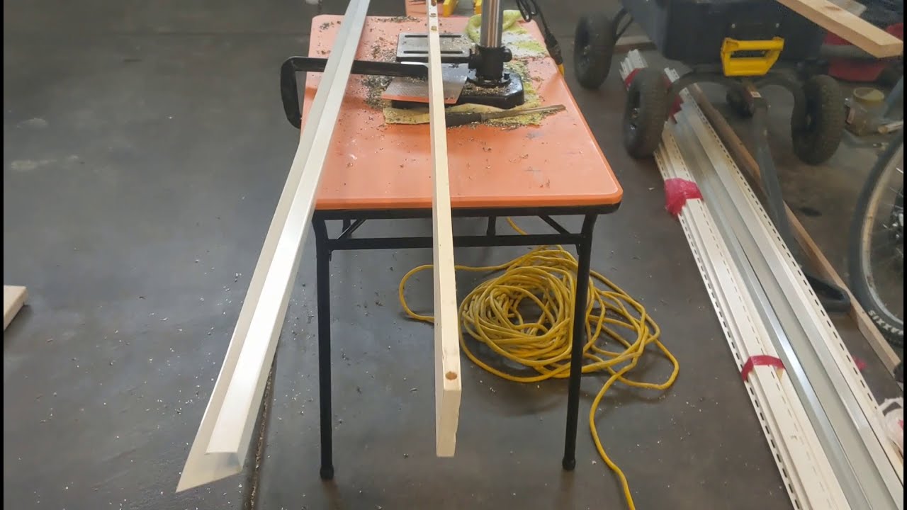 Drill Press Jig for Drilling J-Channel for 12mm Smart Pixel LED RGB Permanent Christmas Lights - Ep1