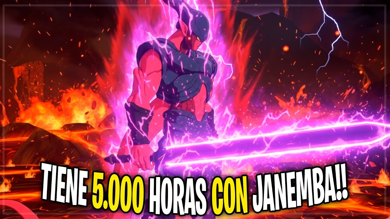Así JUEGA un JANEMBA con 5.000 HORAS de TRAINING!! DRAGON BALL FIGHTERZ
