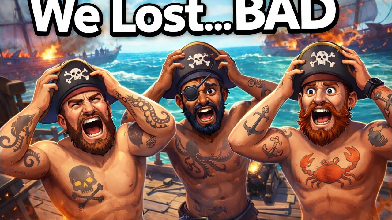 Three Pirates, One Ship, Bad Decisions | Sea of Thieves