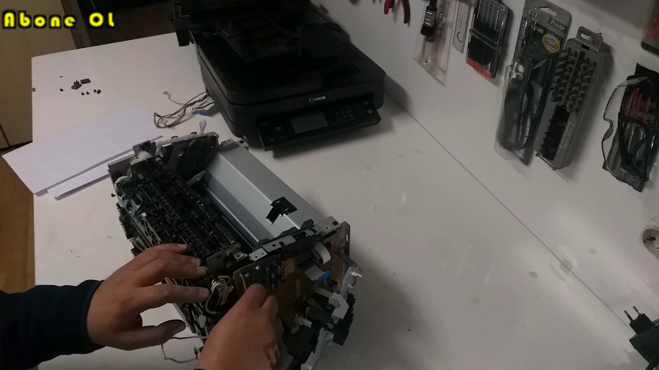 Canon i-sensys MF216n E000-0000 Error PART-1