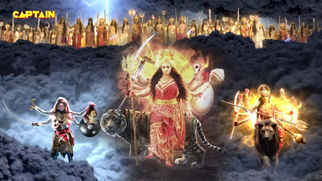 वैष्णवी माता ने किया दुष्ट भैरव का अंत || विघ्नहर्ता गणेश भाग.861