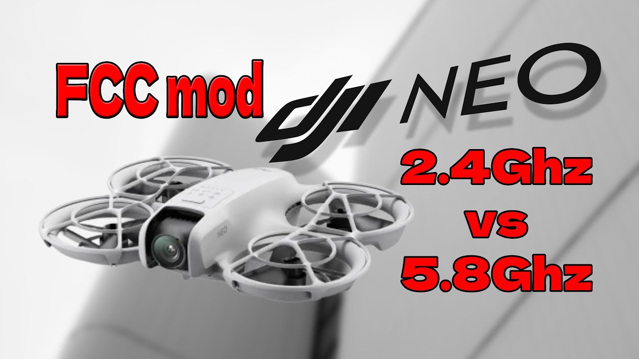 Dji Neo + Goggles 3 | Range test | 2.4Ghz vs 5.8Ghz using FCC ham file