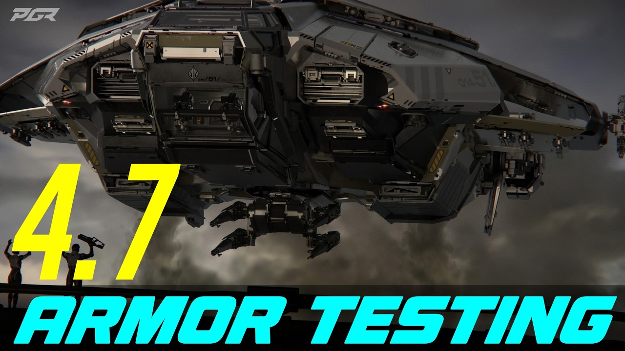 Тестирование нового обновления брони в Star Citizen 4.7.
