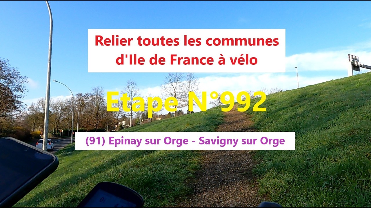 #0992 - 91 - Epinay sur Orge - Savigny sur Orge - 2.7 km (4134 km)