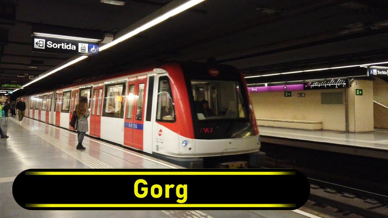 Metro Station Gorg - Barcelona 🇪🇸 - Walkthrough 🚶