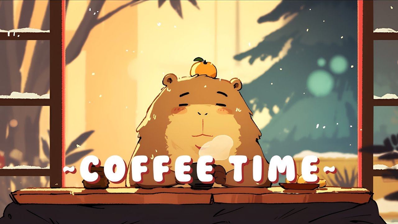 Capybara Lofi Music Station | Study & Chill Music Mix 🦫 🎧 ✨
