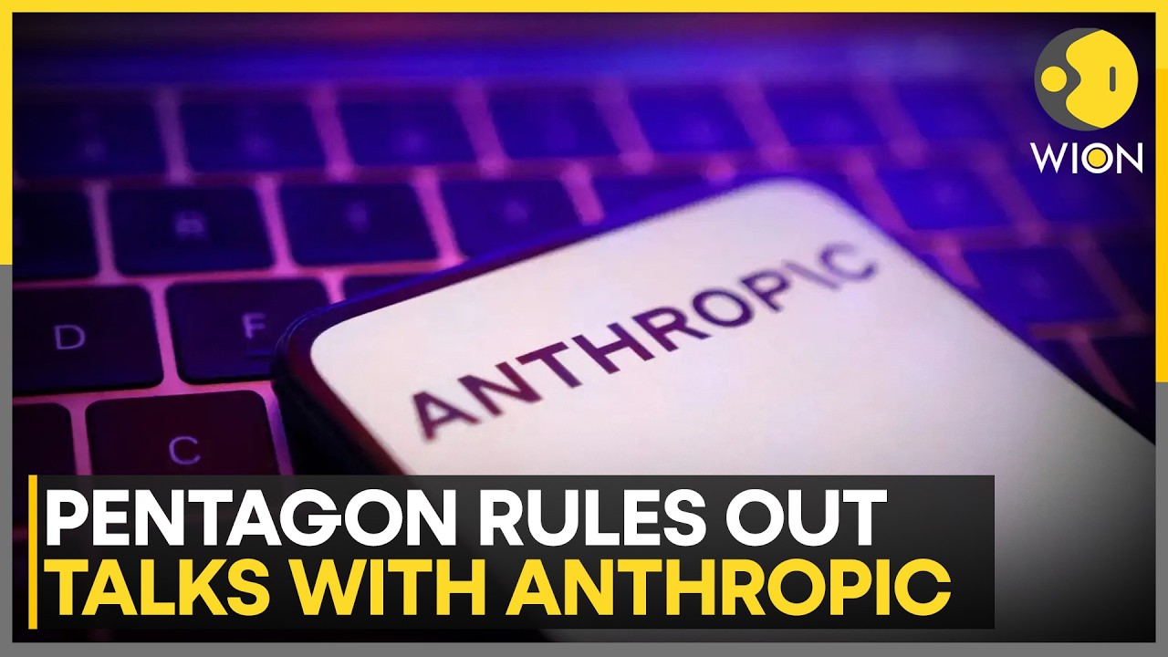 Anthropic Sues US Government Over Military Ban; Dispute Escalates | WION