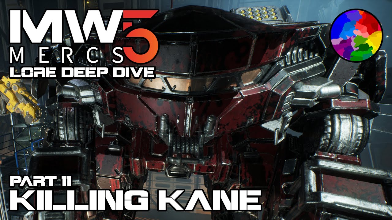 MechWarrior 5: Mercenaries (Part 11: Killing Kane) - Lore Deep Dive (MW5 Challenge Playthrough)