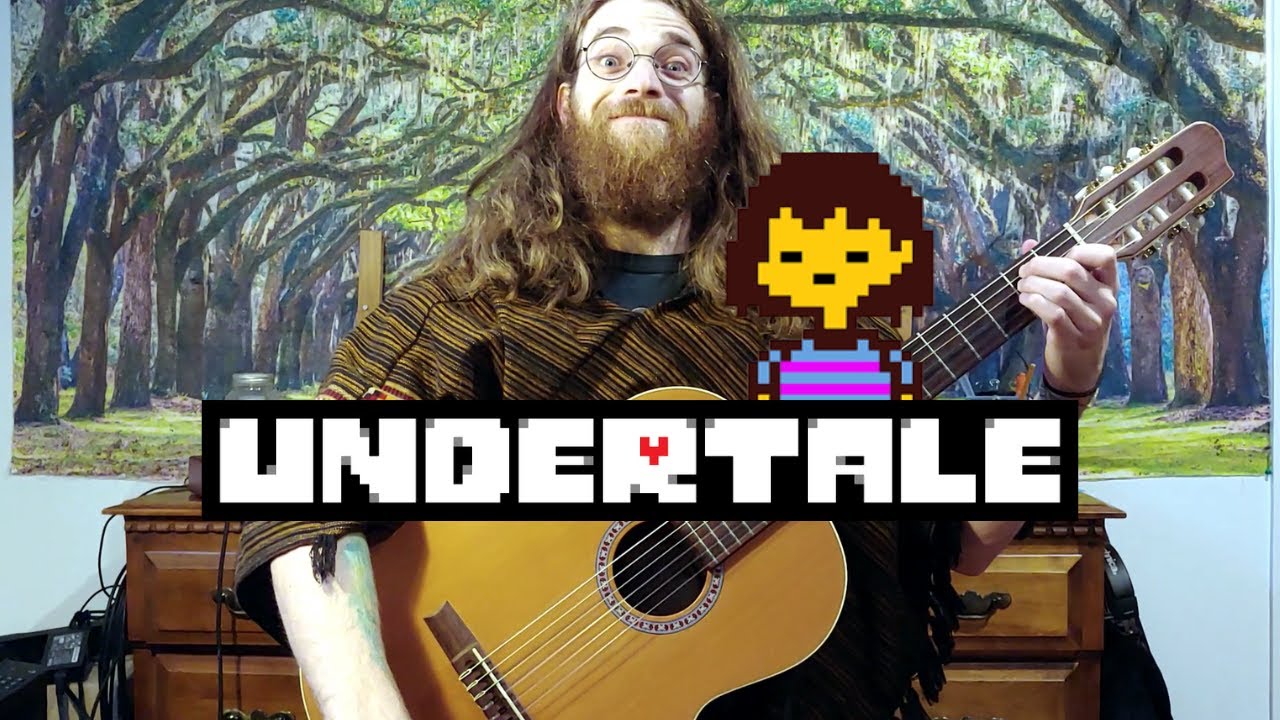Waterfall- Undertale on Classical Guitar