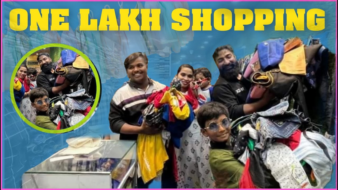 One Lakh Shopping With Family | Pareshan family