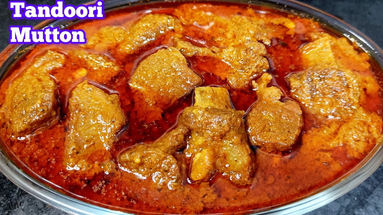 Tandoori Mutton Tikka Masala Gravy | तंदूरी मटन टिक्का मसाला ग्रेवी | Mutton Masala Boti Fry | 