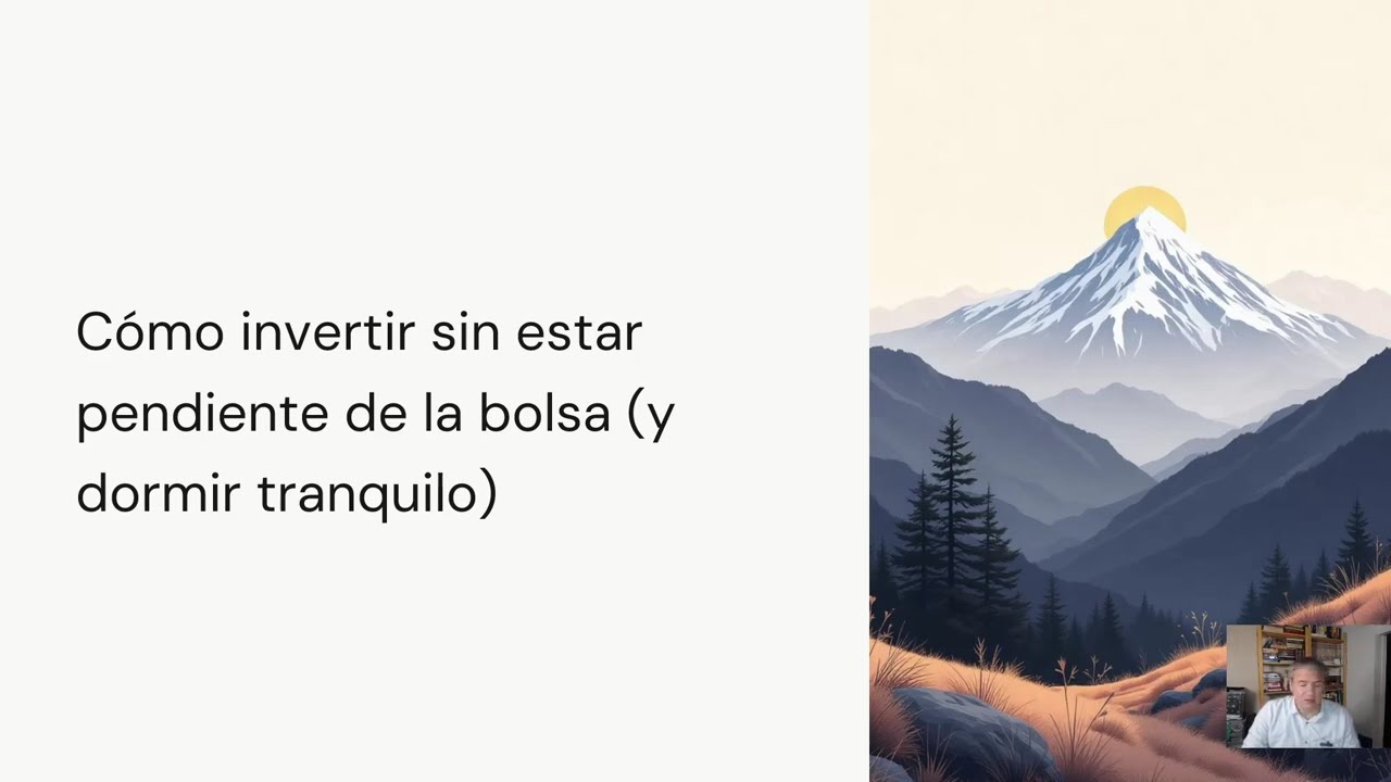 Cómo Invertir sin estar pendiente de la bolsa (y dormir tranquilo)