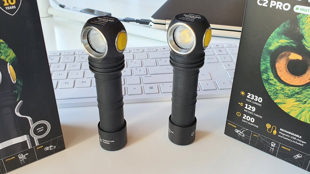 Armytek Wizard C2 Pro - user interface
