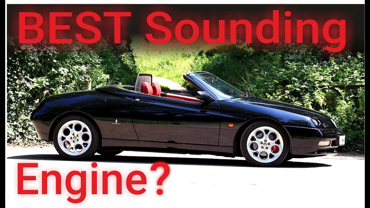 BEST Sounding V6 Engine EVER? Alfa Romeo Spider!