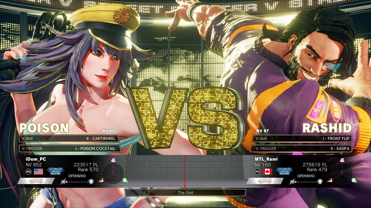 SFV Champion Edition 🔥 iDom (POISON) Vs MTL_Rami (RASHID) 🔥 Online Match's 05-11-2023