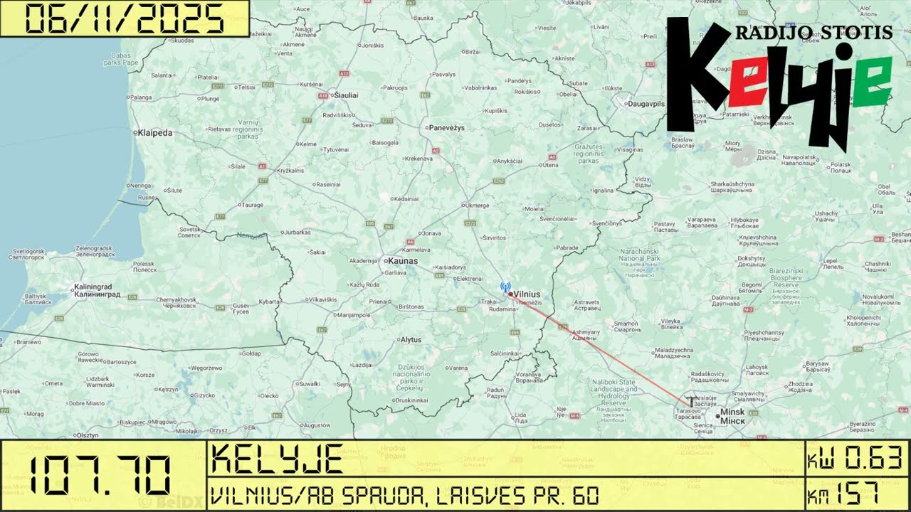 Tropo FM-DX from Lithuania in 2025