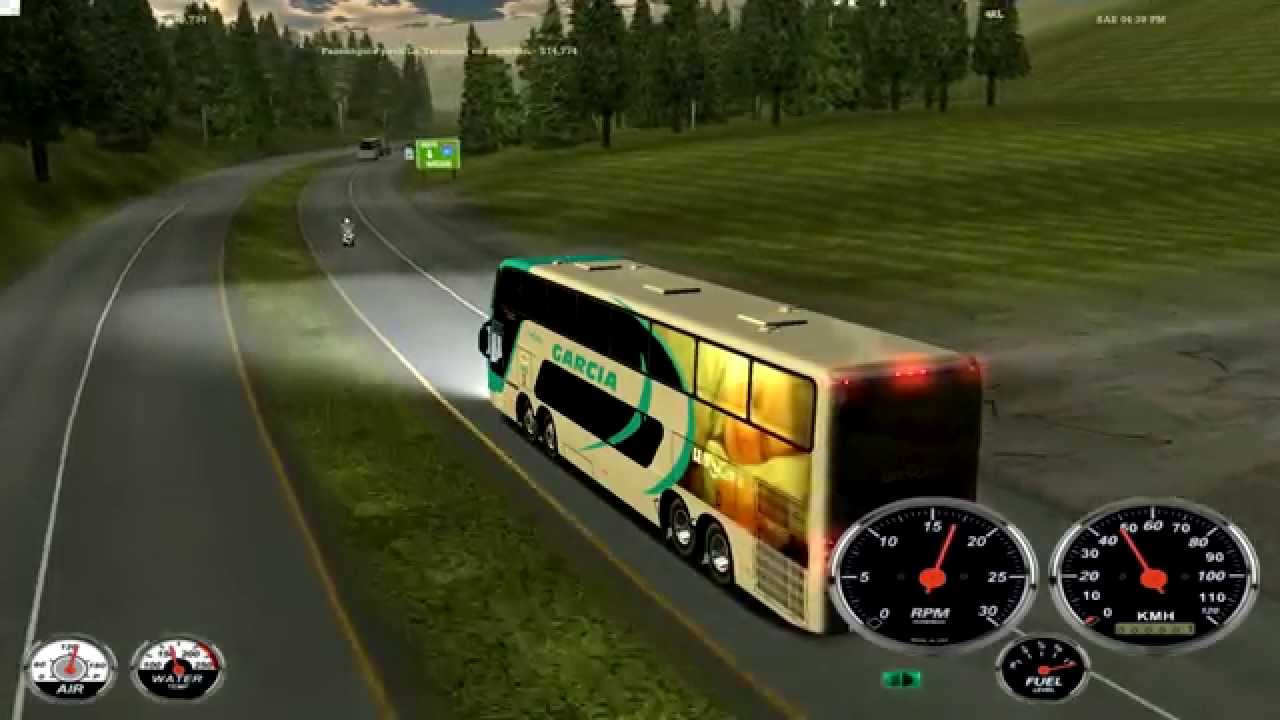 18 WOS HAULIN bus trip with Busscar Panoramico DD 8x2 part1