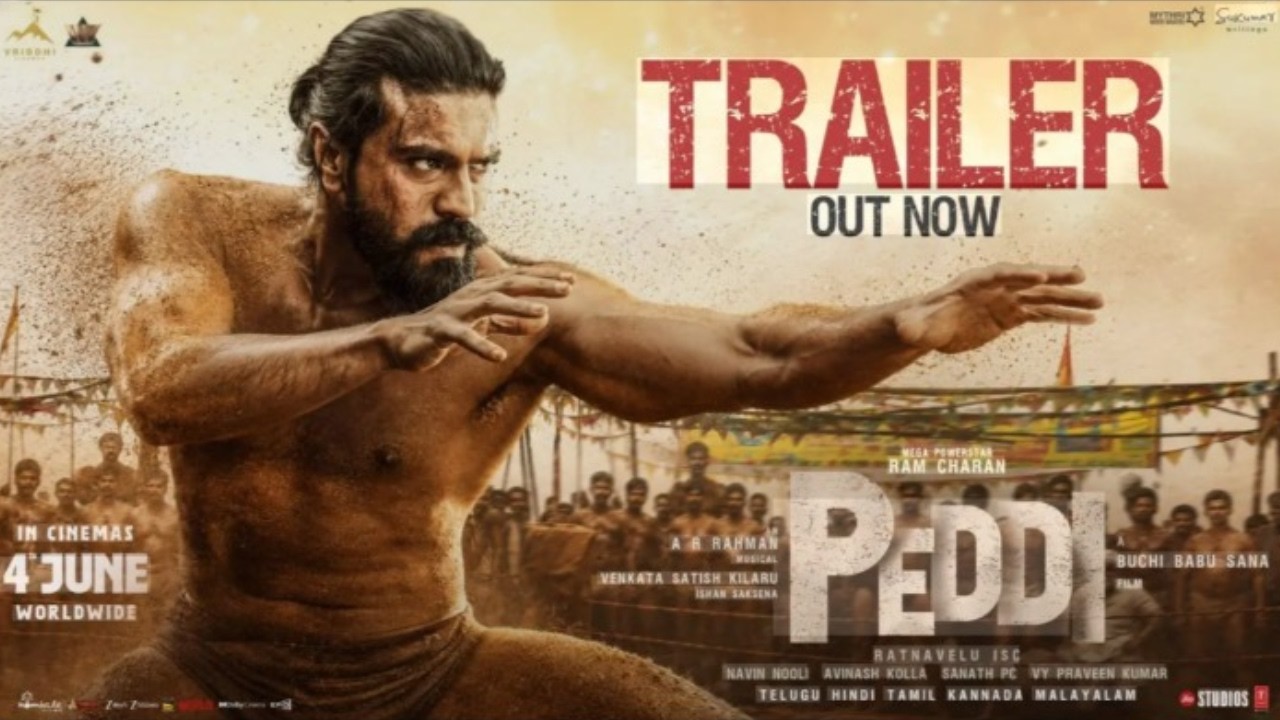 PEDDI | Official Trailer - Hindi Dubbed | Ram Charan | Janhvi Kapoor | AR Rahman | Boman Irani