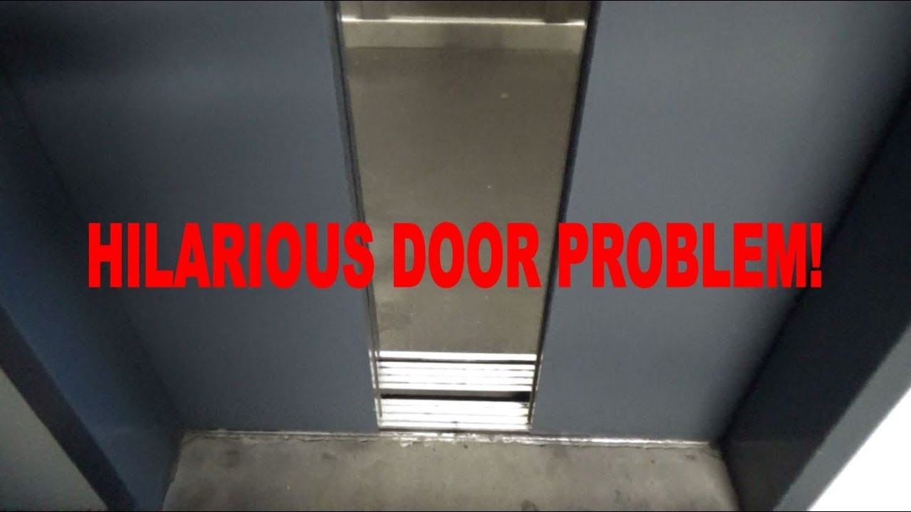 Hilarious Elevator Fail! Broken Controller Causes Elevator Door To Malfunction!