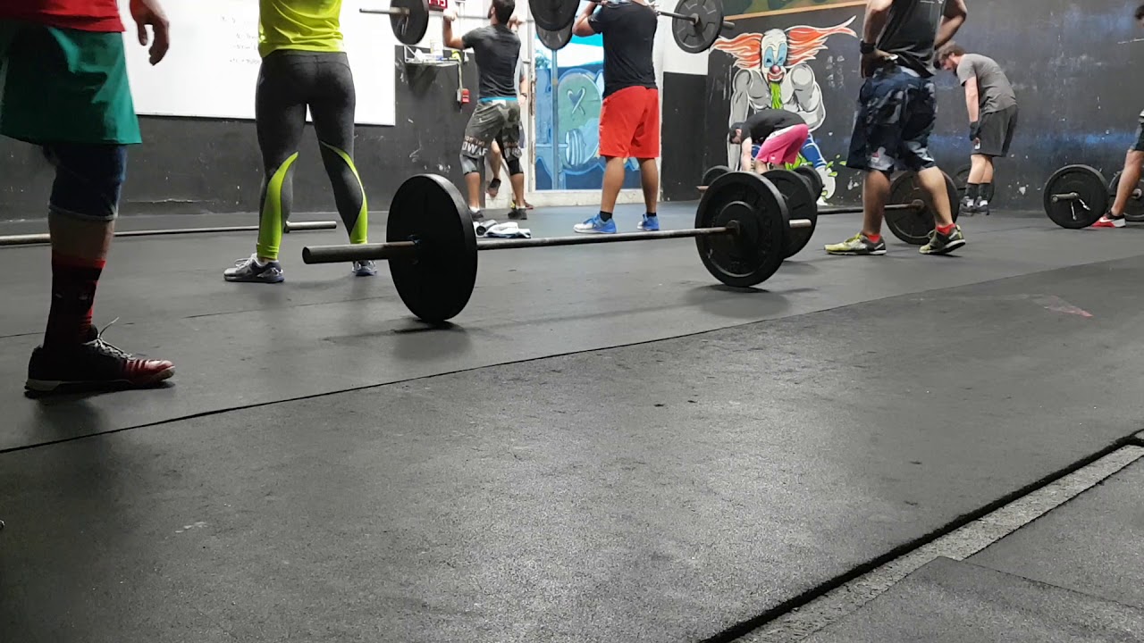 FT 10 Rounds Thrusters Run January 12,  2018