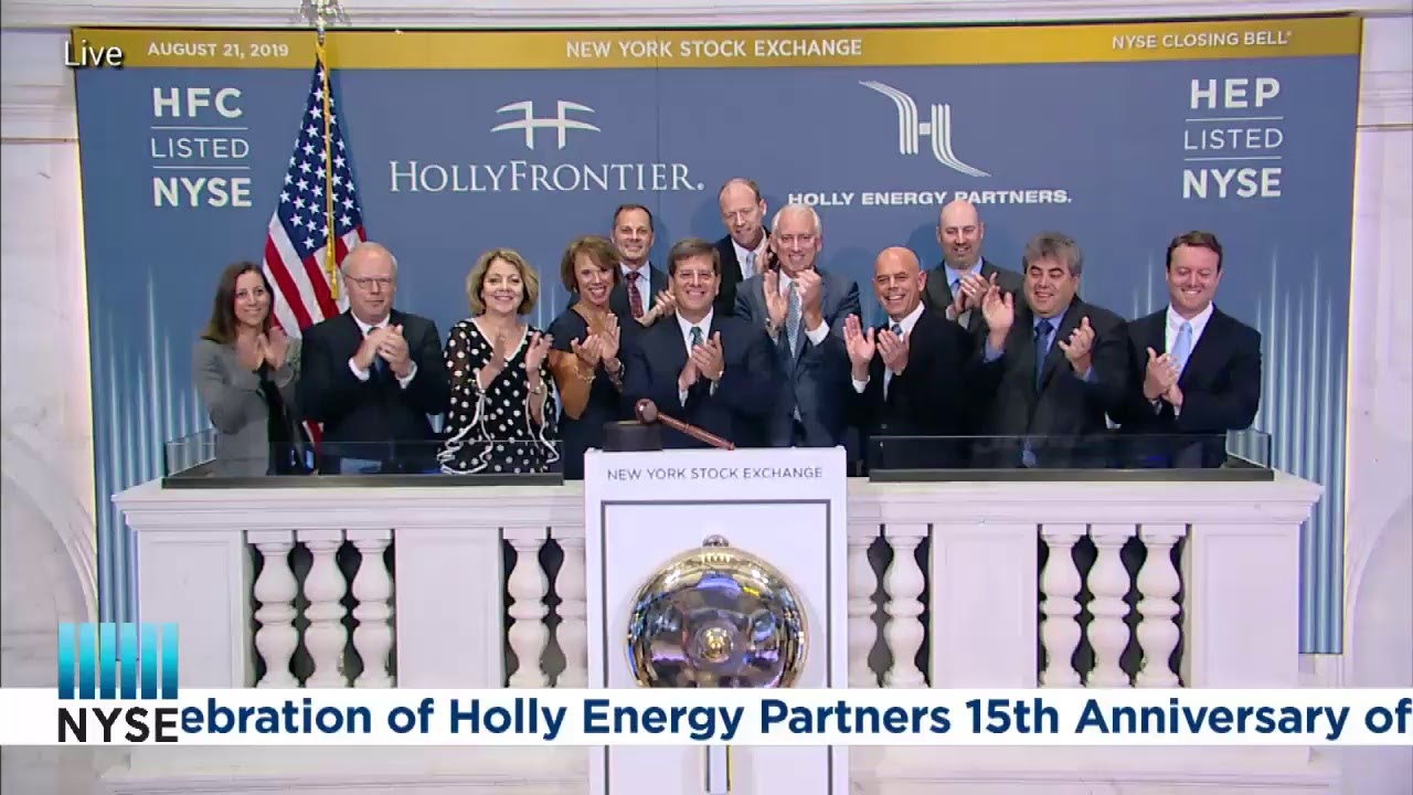 HOLLYFRONTIER CORPORATION (NYSE: HFC) & HOLLY ENERGY PARTNERS (NYSE: HEP) RING THE CLOSING BELL®