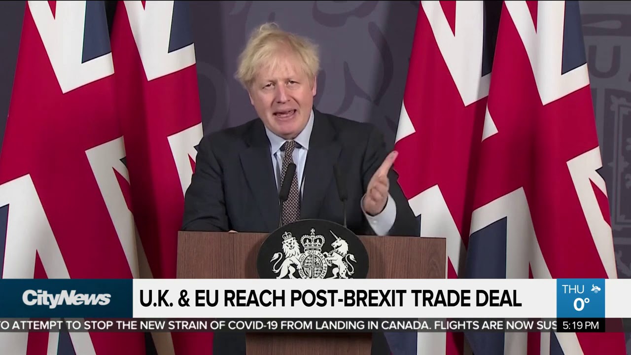 UK and EU reach post-Brexit trade agreement