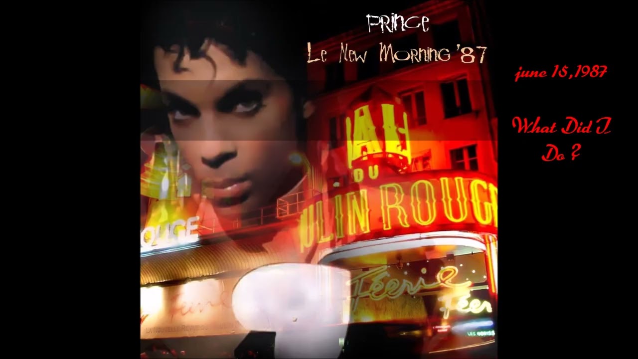 Prince - What Did I Do? (only played once - Live Audio)