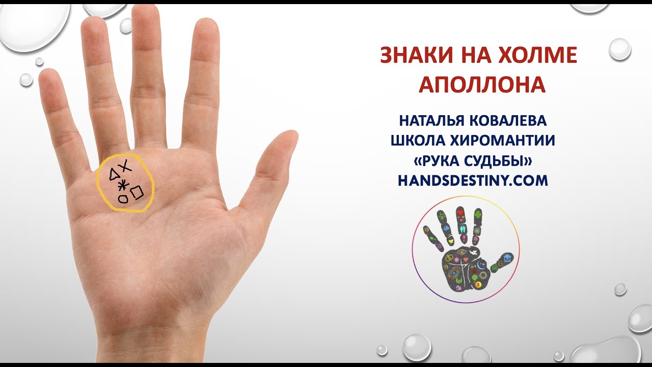Знаки на холме Аполлона. #Хиромантия.