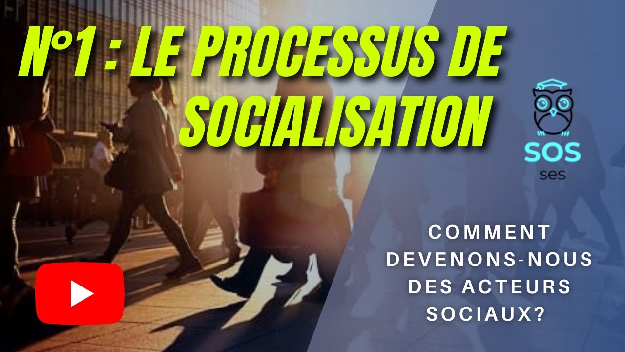 Le processus de socialisation - Comment devenons-nous des acteurs sociaux ? n°1 [SES - 2nd]