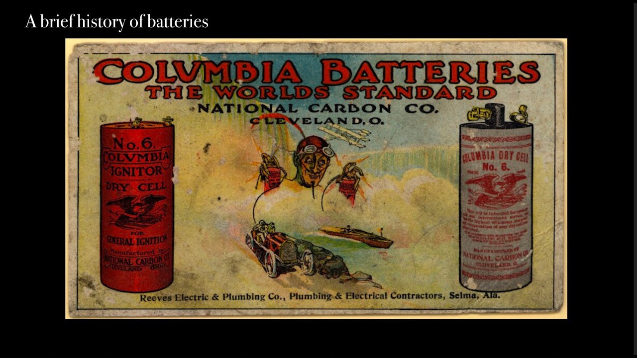A brief history of batteries
