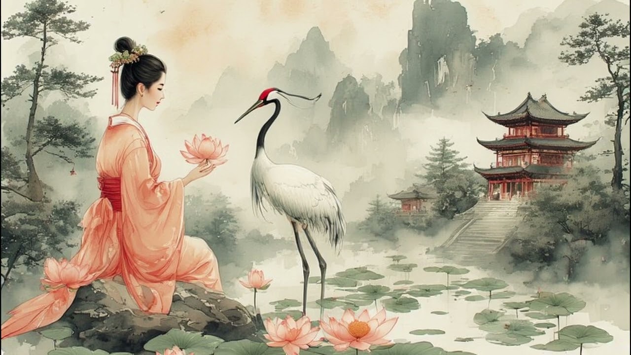Sacred Lotus Meditation • Slow Erhu & Guzheng Duet