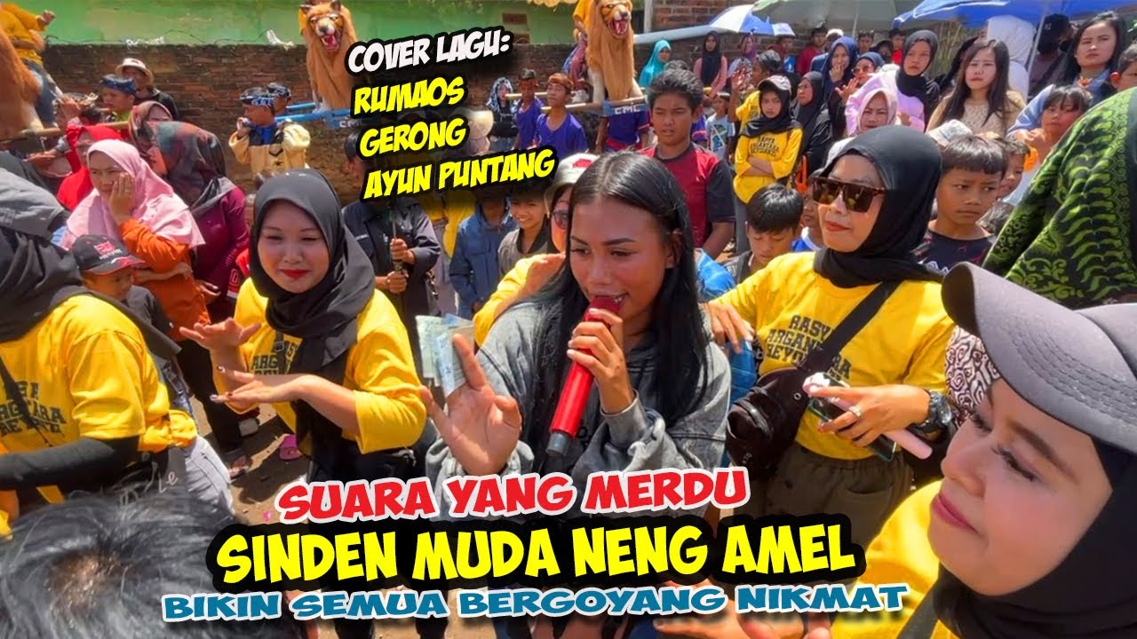 NENG AMEL SINDEN MUDA PALING JOSS SELALU MENJADI PEMBEDA  ❗❗ KUDA LUMPING CML 🔥 BARGOLA TV