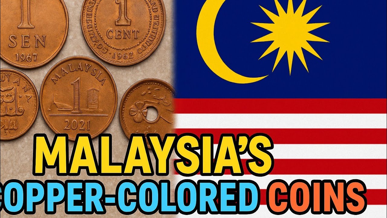 Malaysia's Copper-Colored Coins