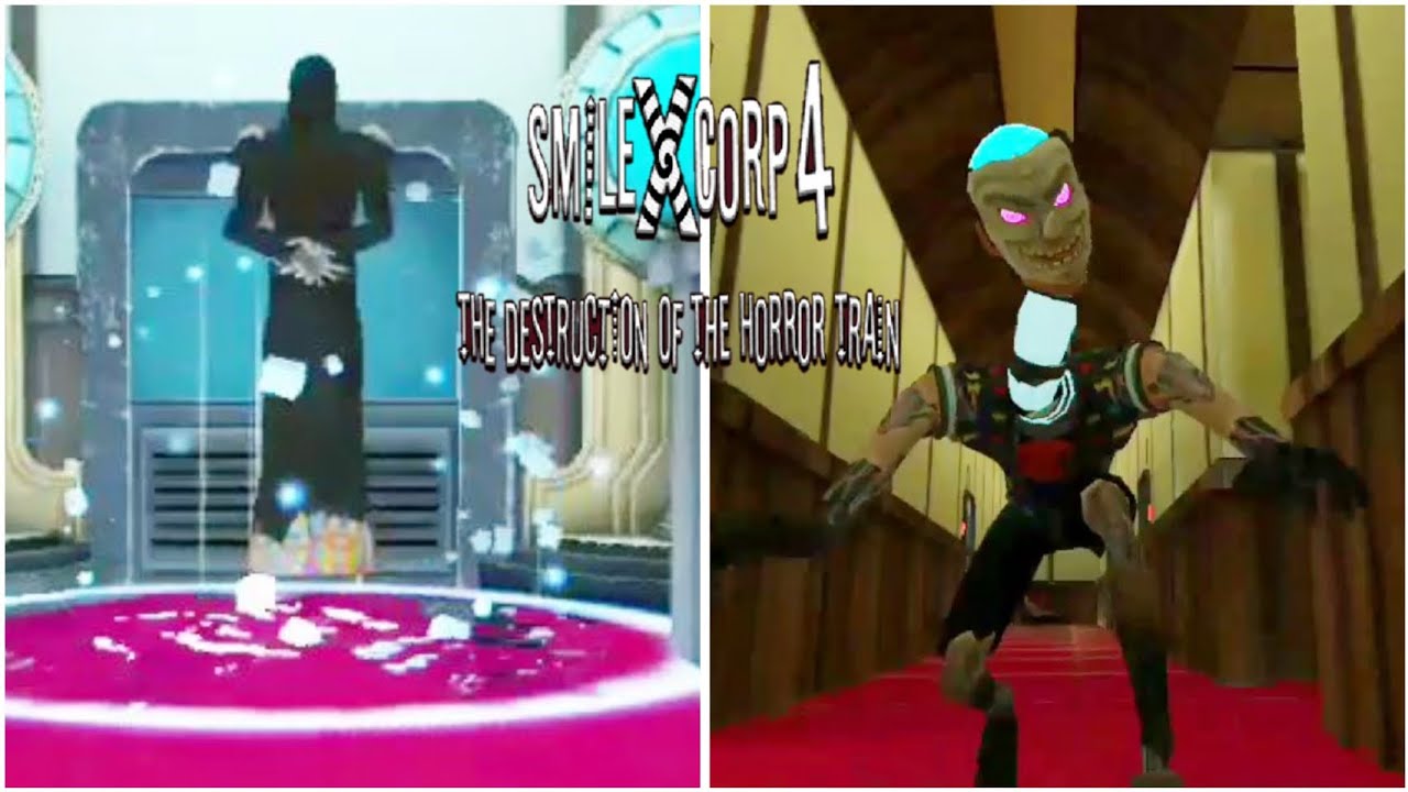 Smiling X corp 4 First Gameplay and Jumpscare + Game over
