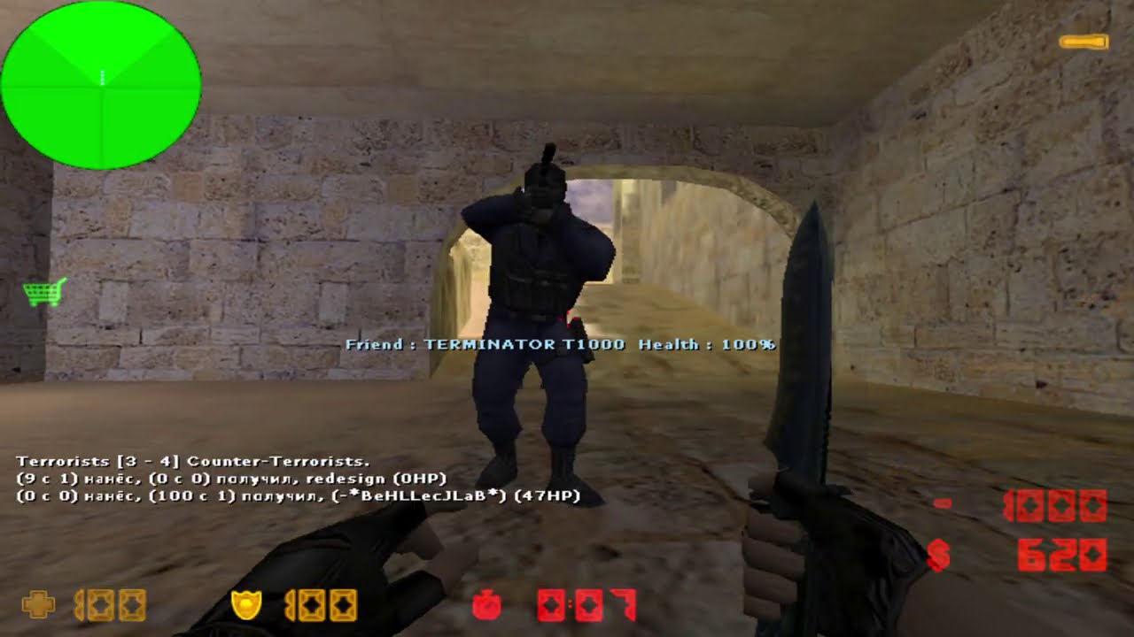 Напарники не понимают, что такое командная игра?! FASTCUP 5x5 DUST 2 ( Counter Strike 1.6 )