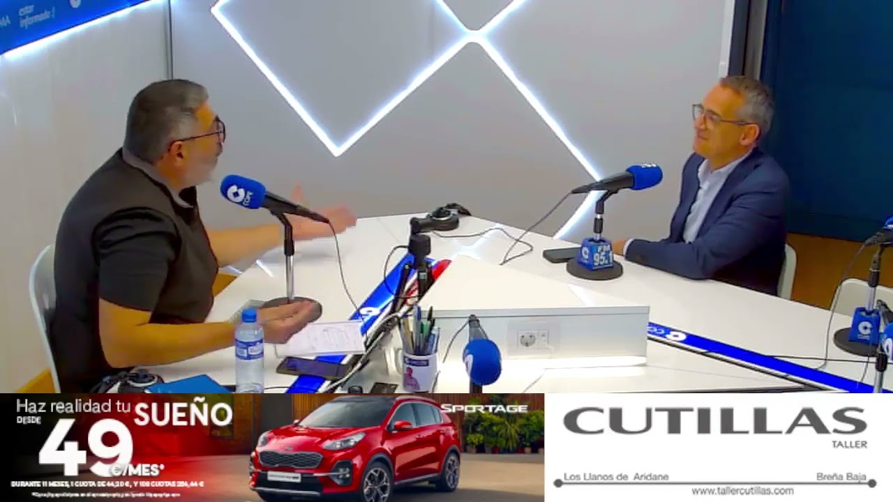 Javier Llamas en COPE La Palma