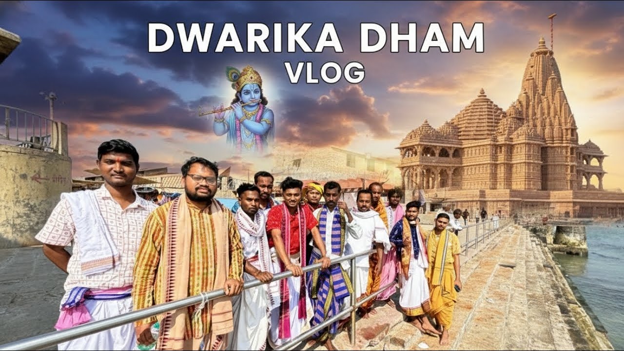 DWARKA DHAM VLOG PART 1|| @bharatnaikofficial9478