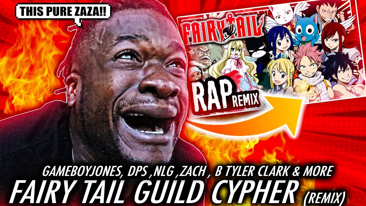 OMG! | Fairy Tail Guild Rap Cypher Remix | GameboyJones ft Daddyphatsnaps, NLJ, Zach B, Tyler Clark