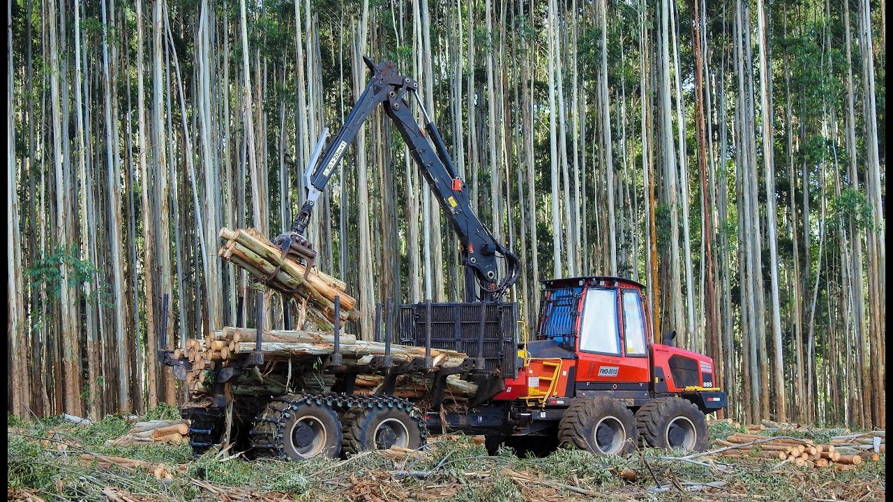 Forwarder Komatsu 895