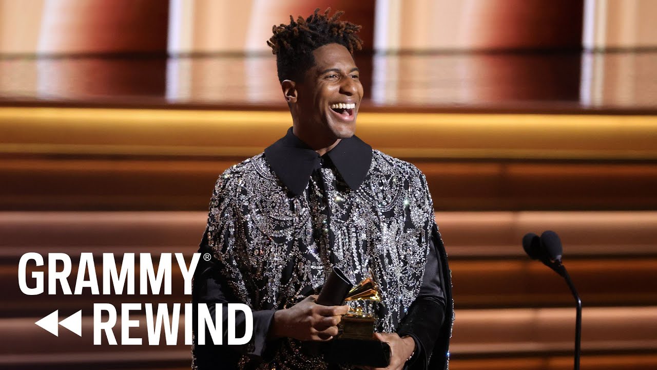 Watch Jon Batiste’s Encouraging Speech For His 2022 'We Are' Album Of The Year Win | GRAMMY Rewind