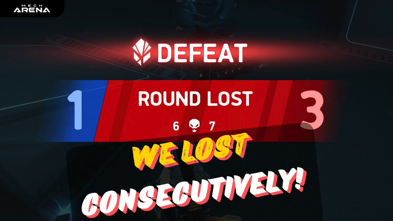 We Kept on Losing by One or Two Points | Mech Arena | 2v2 Customs