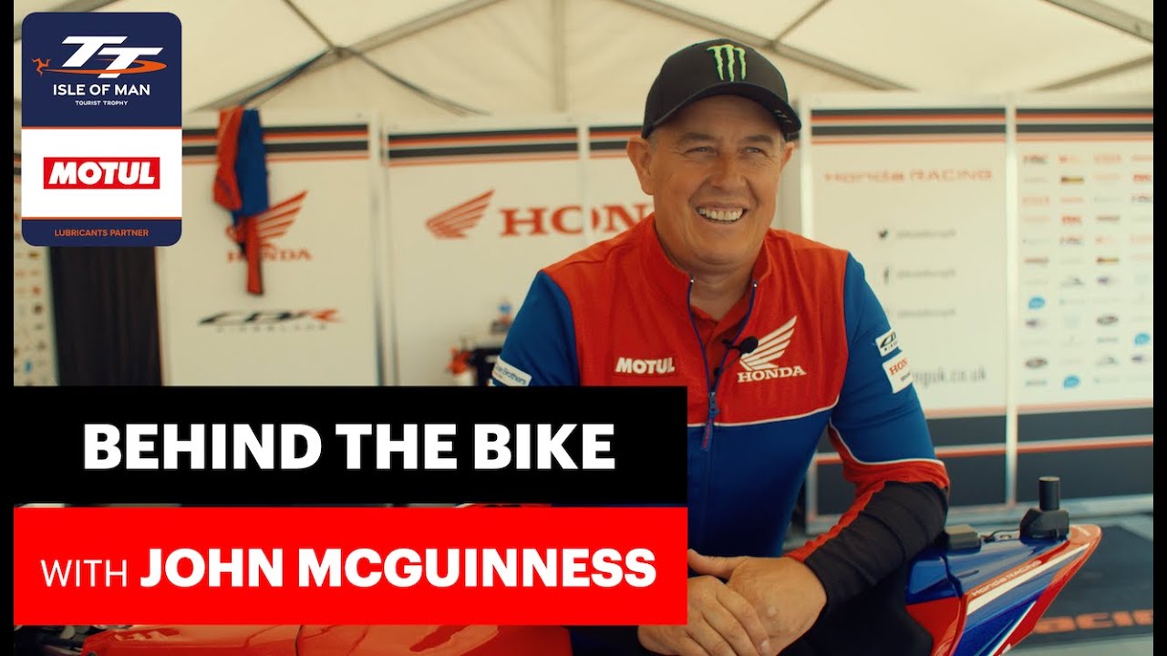 Behind the Bike with John McGuinness (Isle of Man TT Legend)