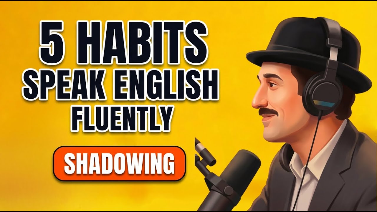 Slow English Podcast | Listening & Speaking Routine | A1 & A2 Shadowing Practice