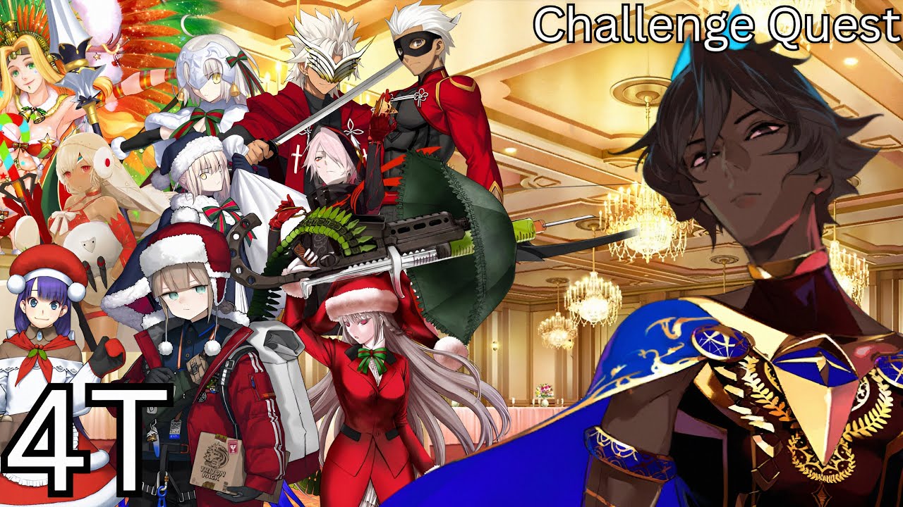 [FGO NA] Christmas 2025 CQ 4T Arjuna Alter
