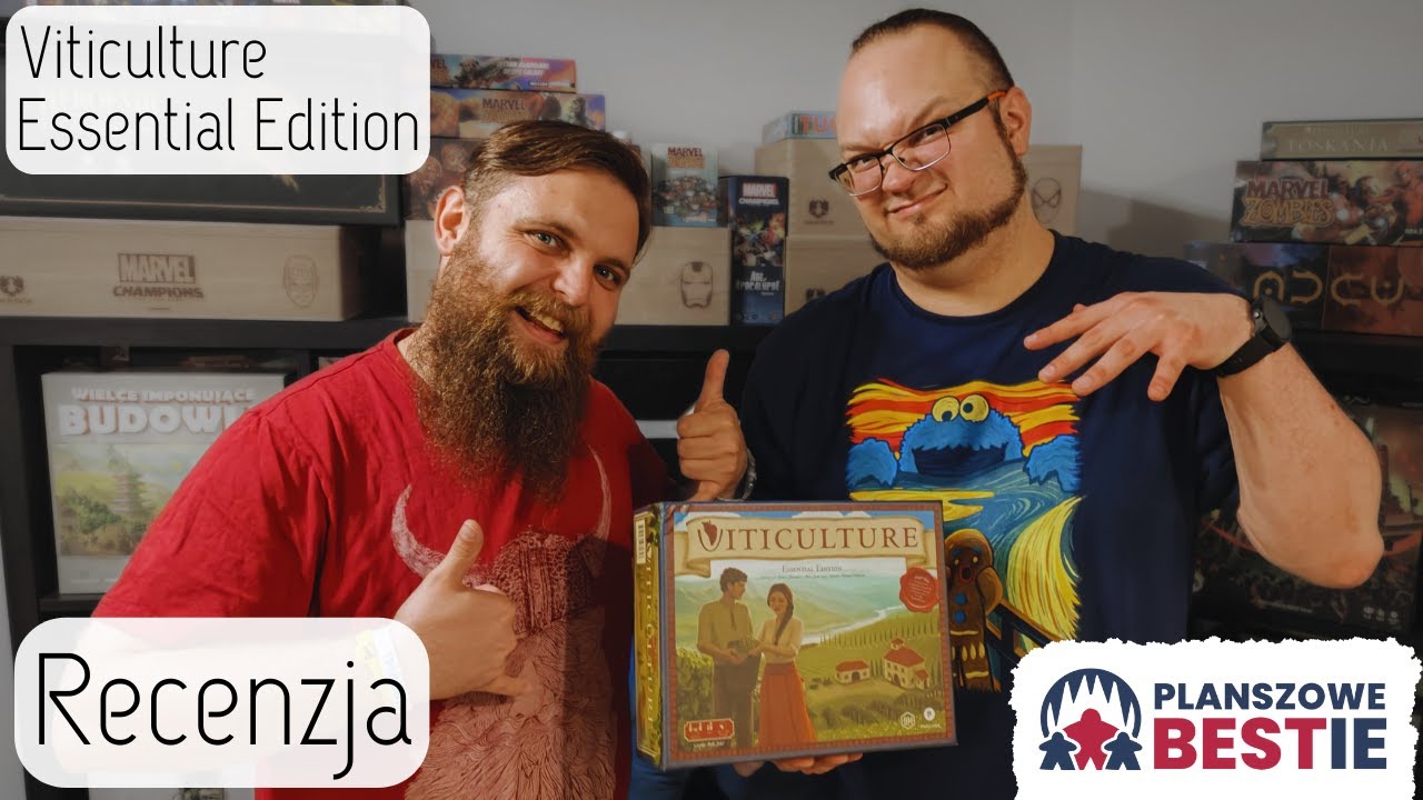 Planszowe Bestie #394 - Viticulture Essential Edition - recenzja - 18.06.2024