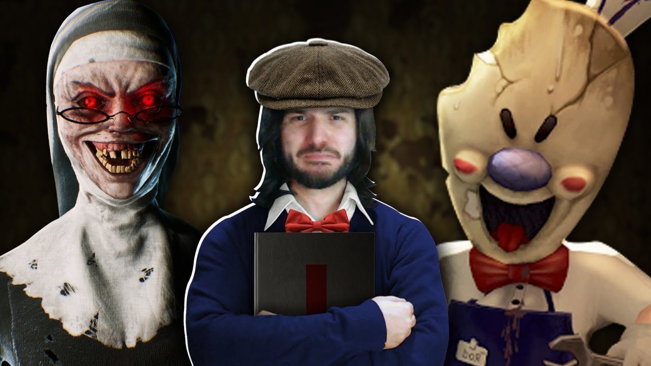 FUGINDO DA FREIRA MÃE DO SORVETEIRO MALUCO! - Evil Nun (3 FINAIS DIFERENTES)