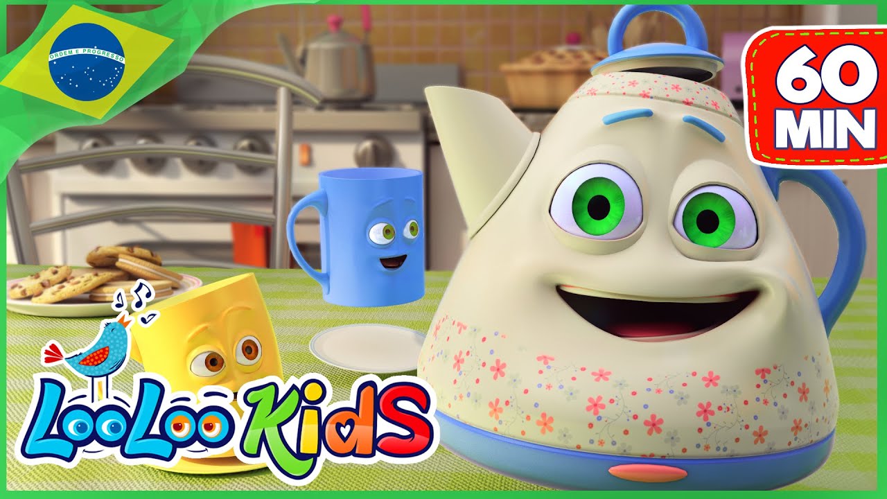 Estou Bule Pequeno - Música para crianças | LooLoo Kids Português